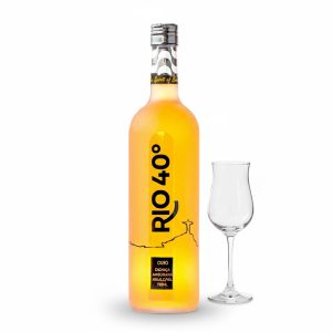 Cachaça Artesanal Rio 40º Ouro 750ml